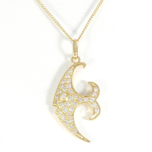 Yellow Gold Necklace Diamond